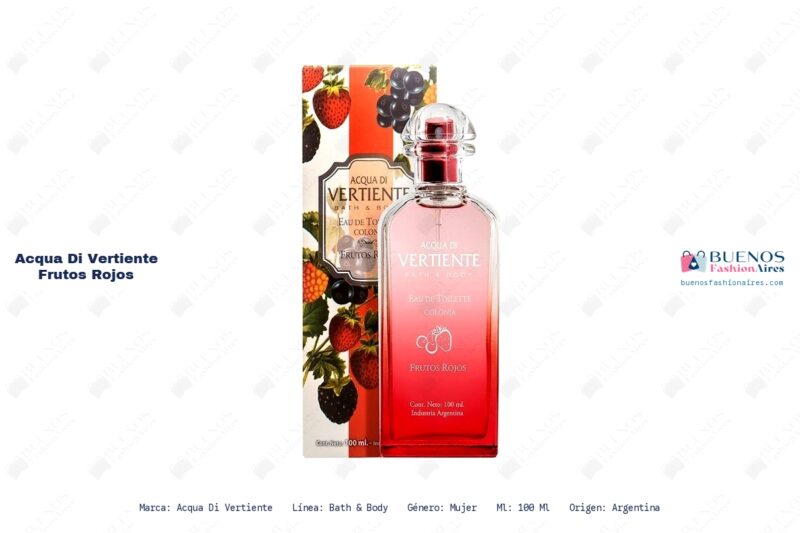 Acqua Di Vertiente Frutos Rojos