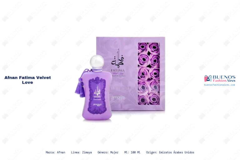 Ficha técnica Afnan Fatima Velvet Love