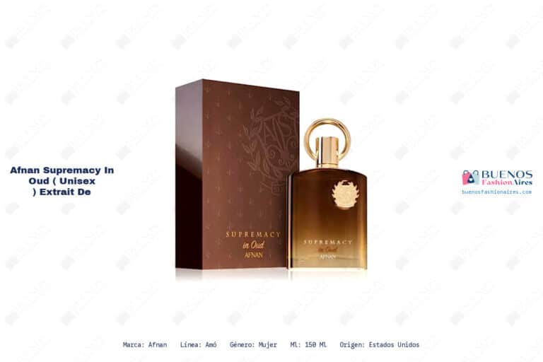 Ficha técnica Afnan Supremacy In Oud ( Unisex ) Extrait De
