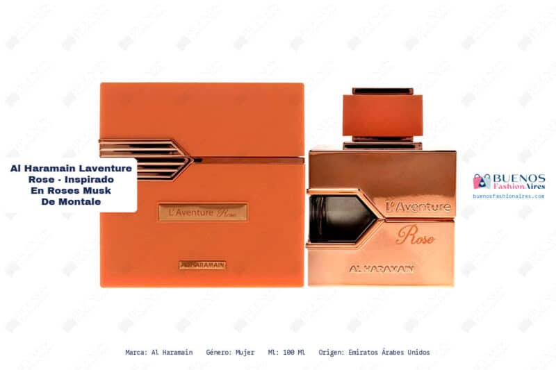 Al Haramain Laventure Rose Inspirado En Roses Musk De Montale