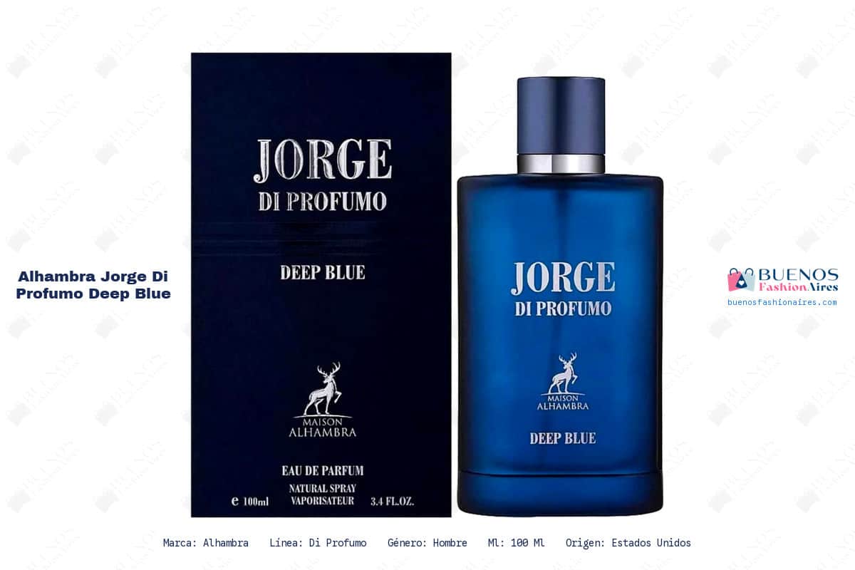 Alhambra Jorge Di Profumo Deep Blue