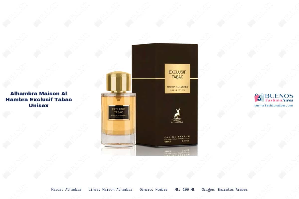 Alhambra Maison Al Hambra Exclusif Tabac Unisex
