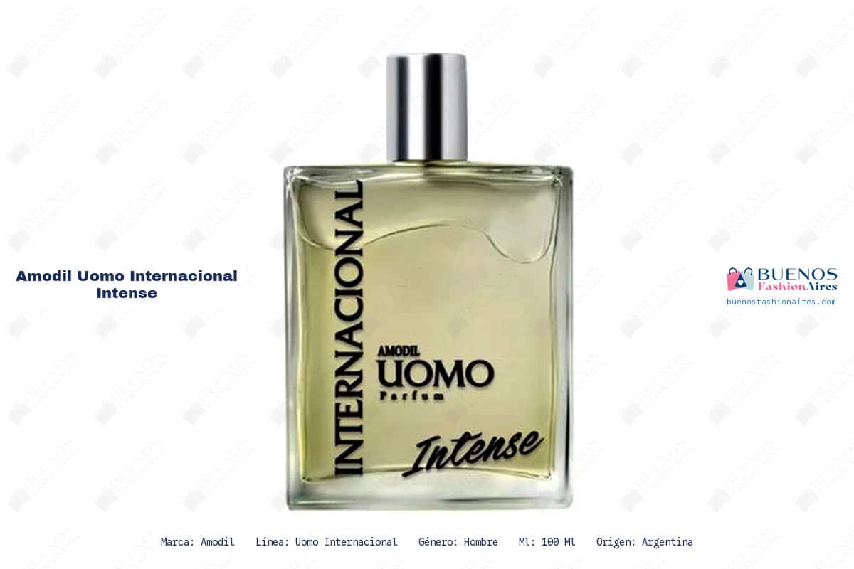 Amodil Uomo Internacional Intense