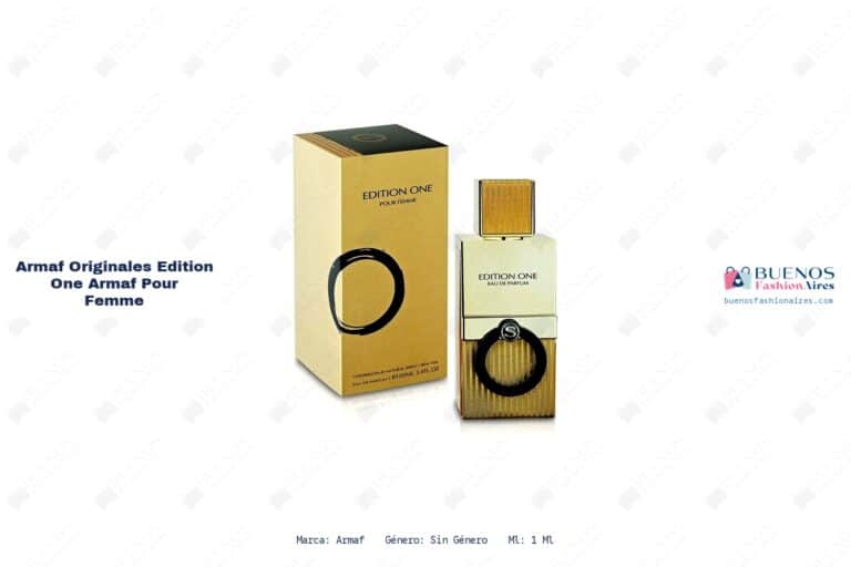 Ficha técnica Armaf Originales Edition One Armaf Pour Femme