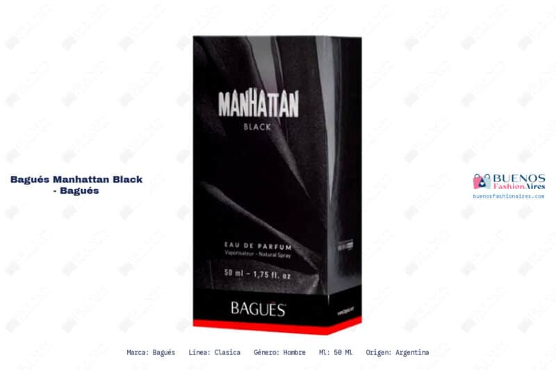 Ficha tecnica Bagues Manhattan Black Bagues Bagués Manhattan Black