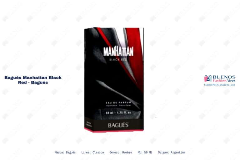 Bagués Manhattan Black Red