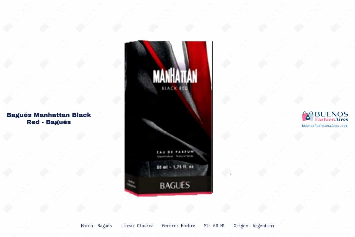 Bagués Manhattan Black Red