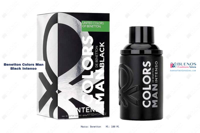 Benetton Colors Man Black Intenso