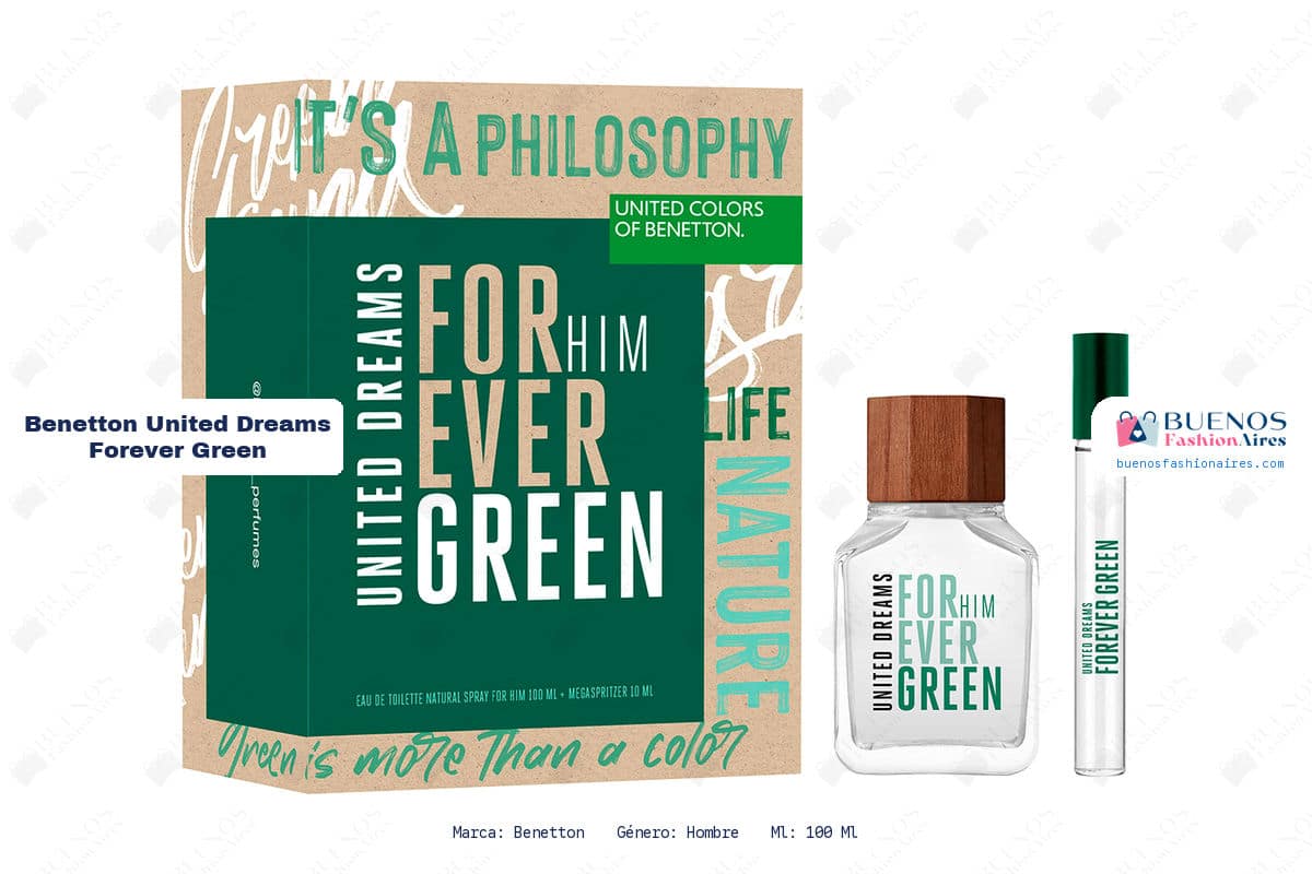Benetton United Dreams Forever Green