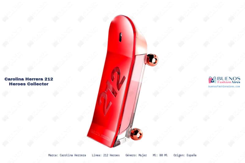 Ficha tecnica Carolina Herrera 212 Heroes Collector Carolina Herrera 212 Heroes Collector