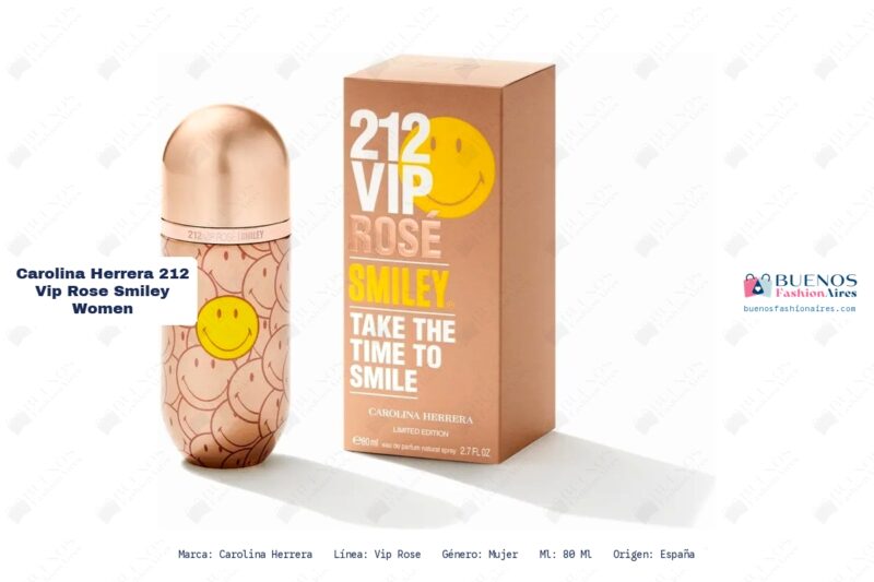 Carolina Herrera 212 Vip Rose Smiley Women