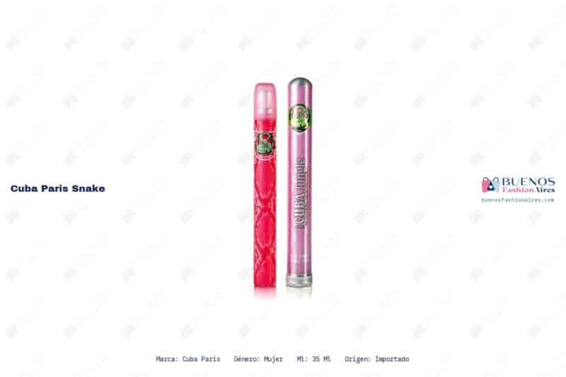 Ficha tecnica Cuba Paris Snake Cuba Paris Snake