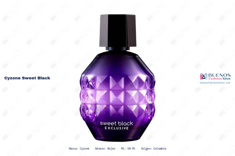 Ficha tecnica Cyzone Sweet Black Cyzone Sweet Black