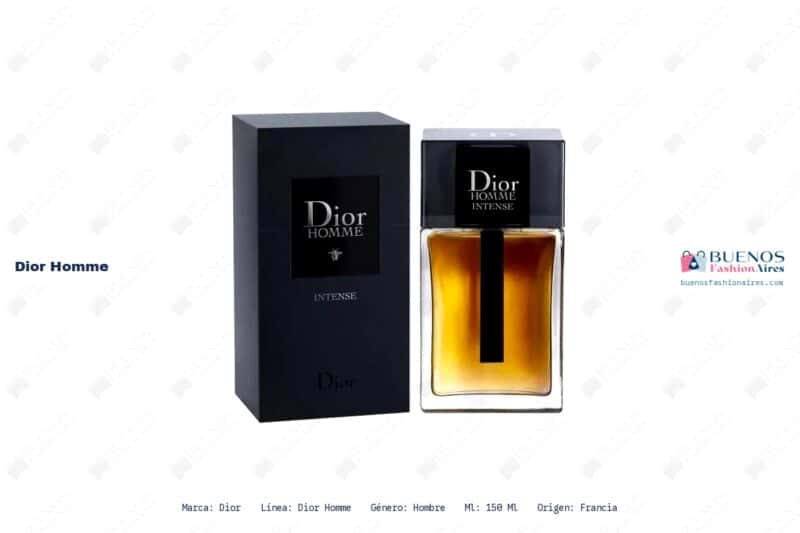 Ficha tecnica Dior Homme Dior Homme