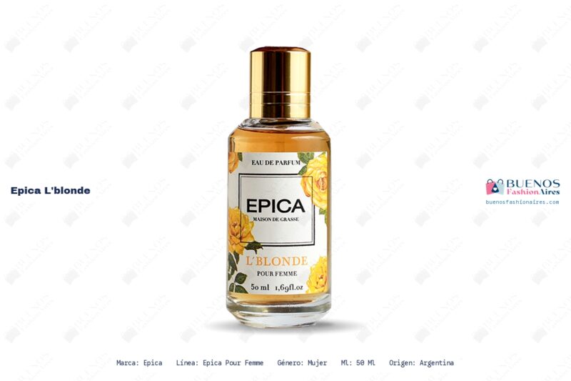 Ficha tecnica Epica Lblonde Epica L'blonde
