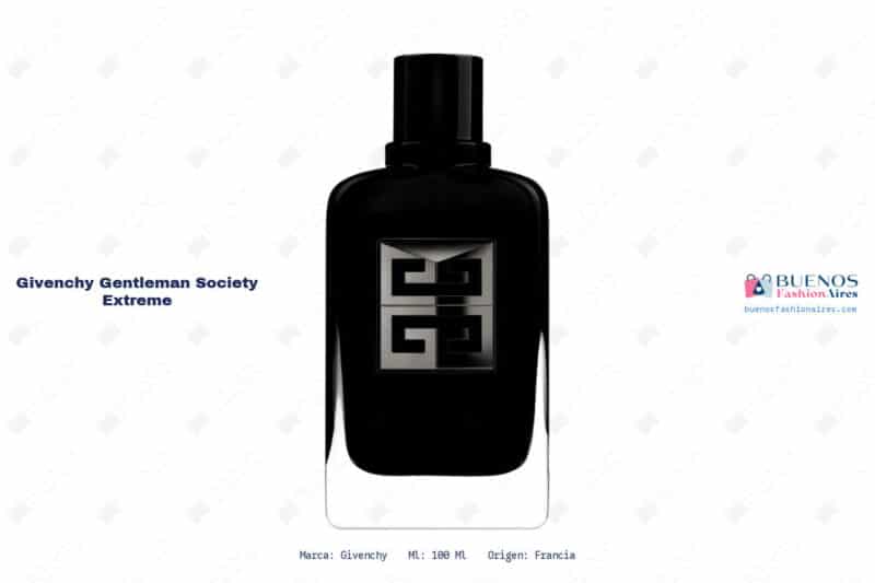 Ficha tecnica Givenchy Gentleman Society Extreme Givenchy Gentleman Society Extreme