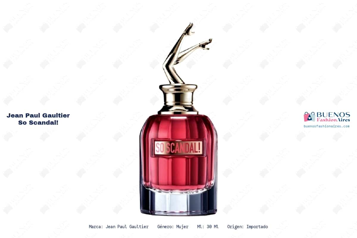 Ficha T cnica Jean Paul Gaultier So Scandal Ficha T cnica Jean Paul Gaultier So Scandal