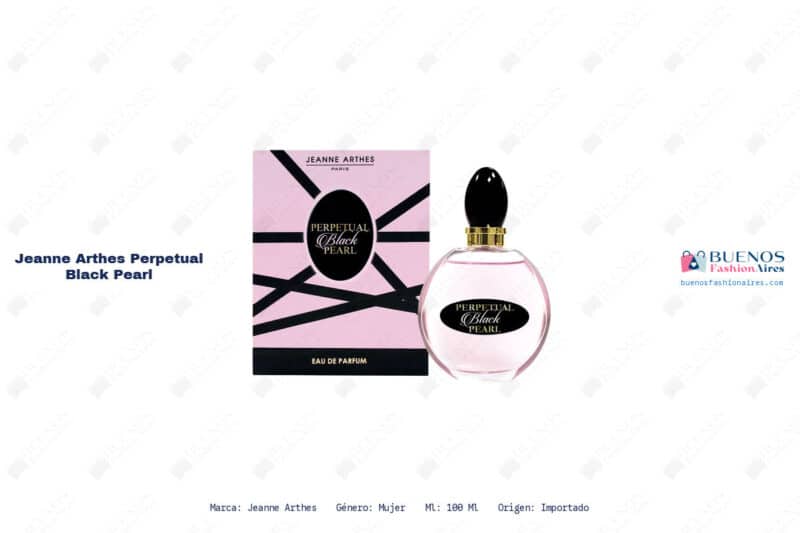 Ficha tecnica Jeanne Arthes Perpetual Black Pearl Jeanne Arthes Perpetual Black Pearl