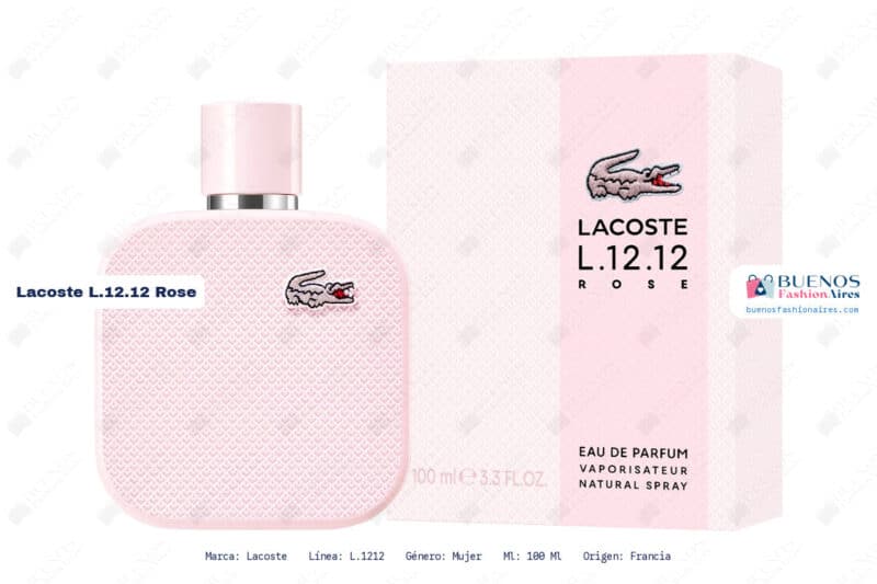 Ficha tecnica Lacoste L.12.12 Rose Lacoste L.12.12 Rose
