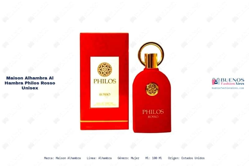 Maison Alhambra Al Hambra Philos Rosso Unisex