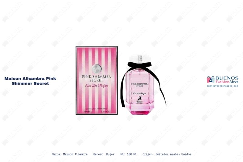 Maison Alhambra Pink Shimmer Secret