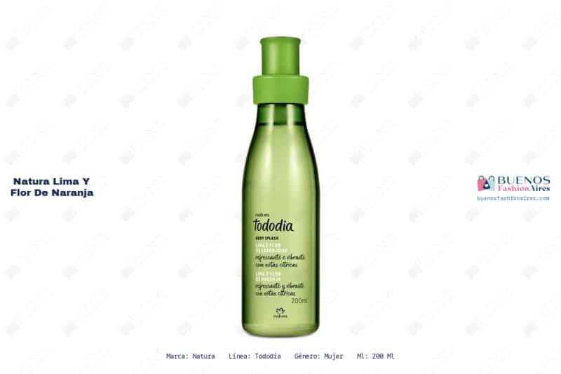 Natura Lima Y Flor De Naranja