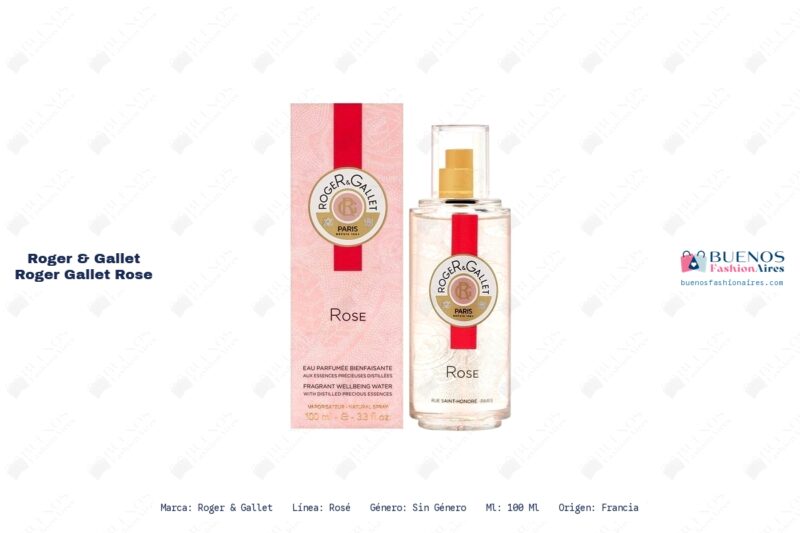 Ficha tecnica Roger Gallet Roger Gallet Rose Roger Gallet Rose