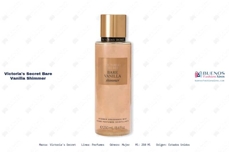 Ficha tecnica Victorias Secret Bare Vanilla Shimmer Victoria's Secret Bare Vanilla Shimmer
