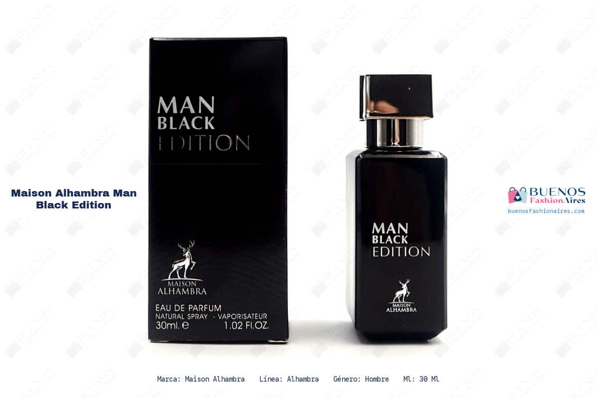 Maison Alhambra Man Black Edition