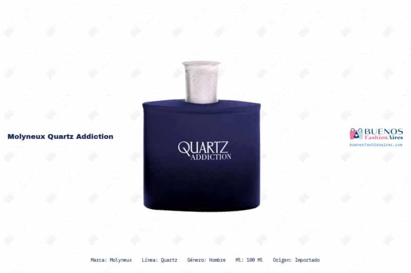 Ficha tecnica Molyneux Quartz Addiction Molyneux Quartz Addiction