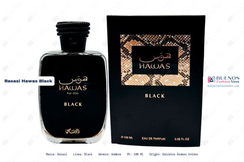 Rasasi Hawas Black