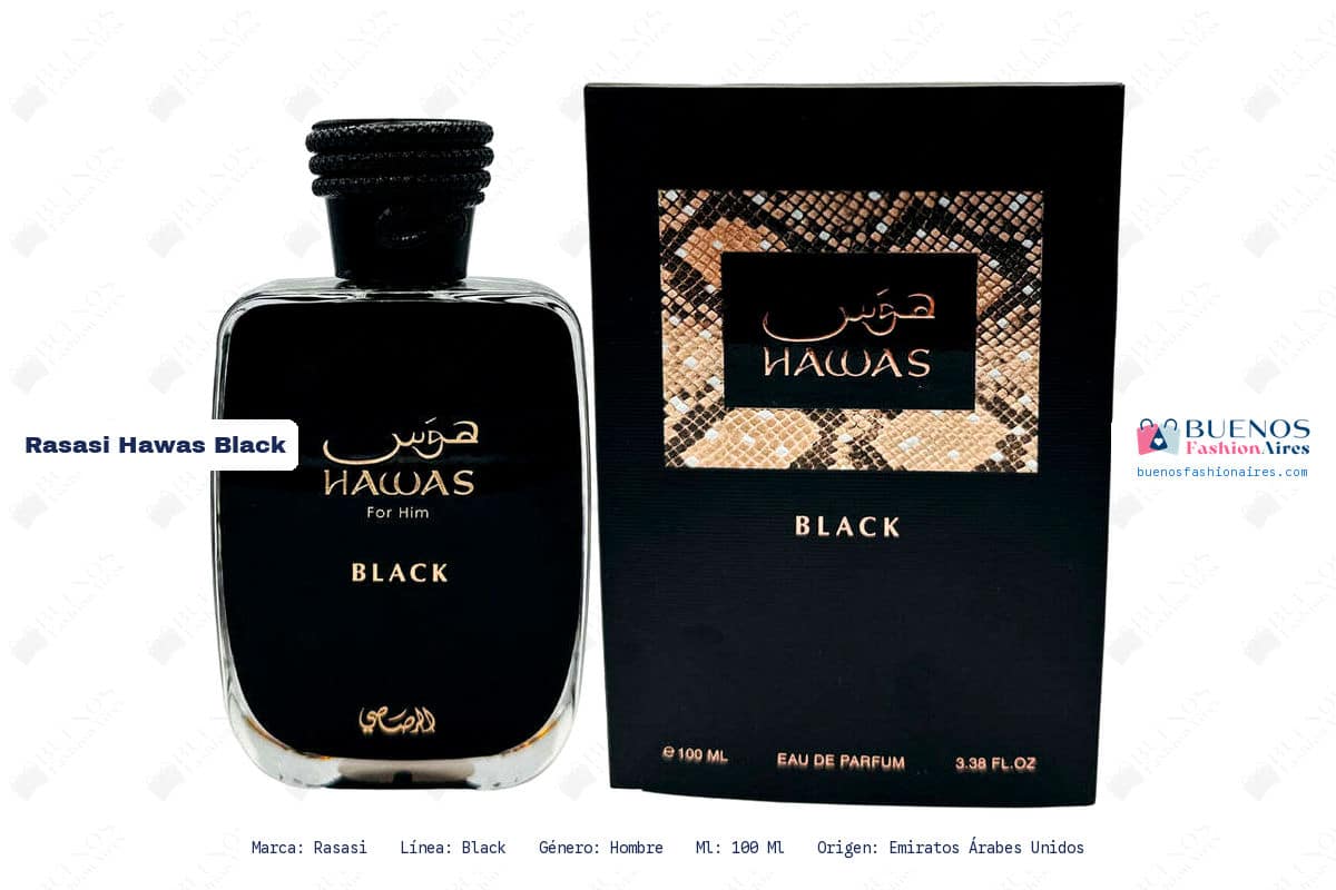 Rasasi Hawas Black