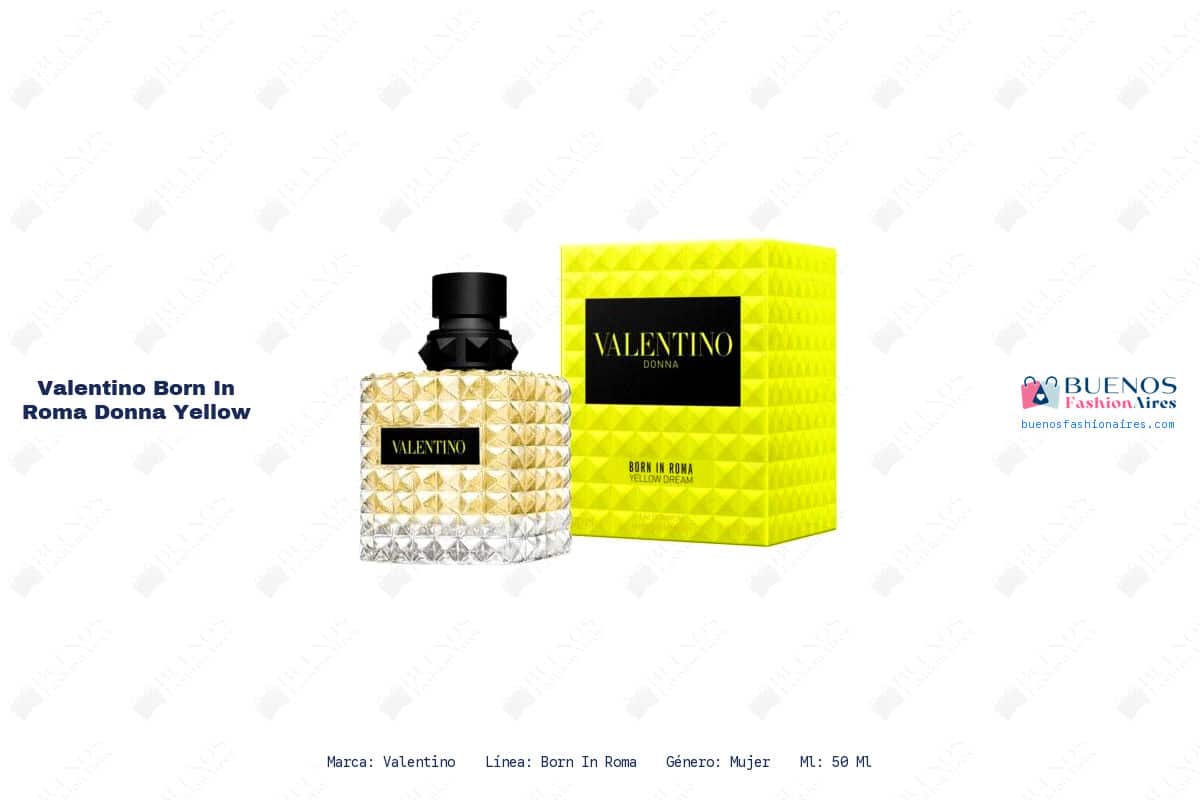 Valentino Born In Roma Donna Yellow