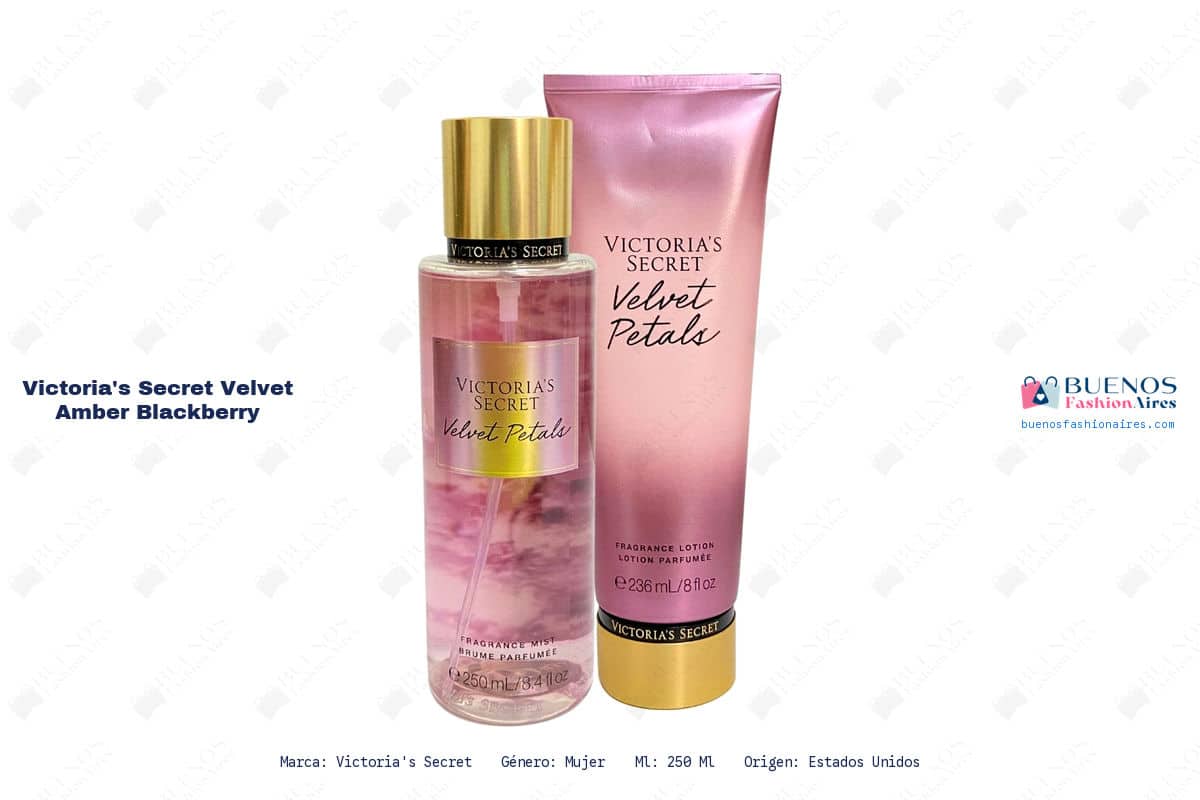 Victoria's Secret Velvet Amber Blackberry