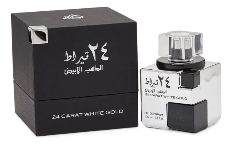 Lattafa 24 Carat White Gold