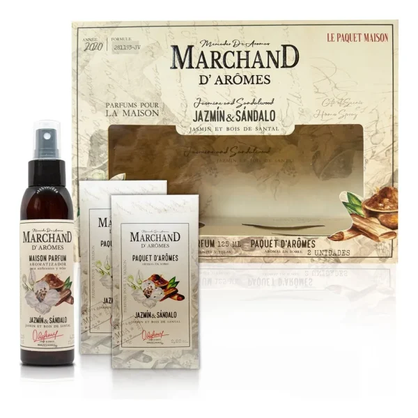 Marchand D’ Arômes Le Paquet Maison Marchand D Aromes Jazmín Y Sándalo