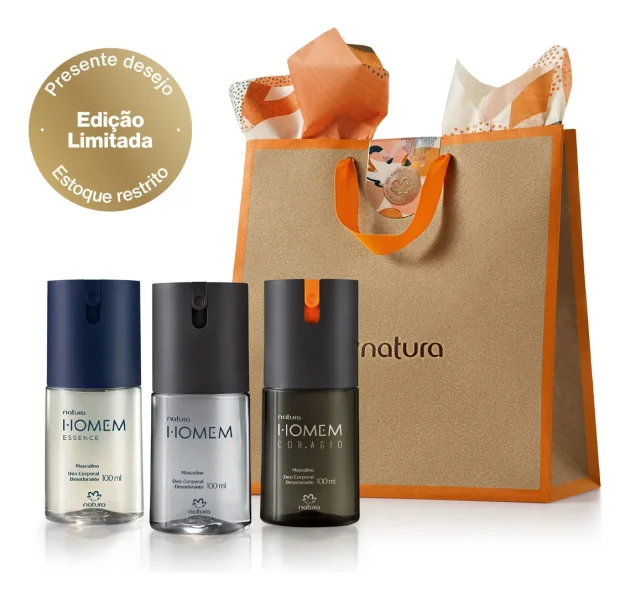 Natura Homem Cor Agio Tradicional E Essence